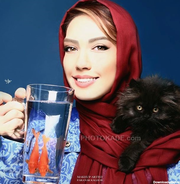خبرگزاری آريا - گربه دوست داشتني شهرزاد کمال زاده
