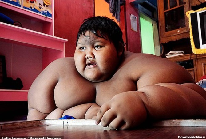 چاق ترین پسر جهان به آرزویش رسید+ عکس