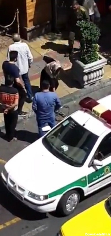 تهران| روایت یک شاهد از رفتار خشن زن جوان با خودروی پلیس + تصاویر ...