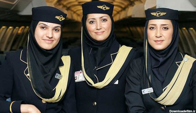 عکس مهمانداران هواپیمایی ایران ایر