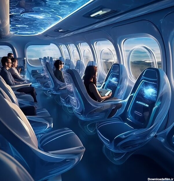 داخل هواپیمای مسافربری در آینده این شکلی می‌شود/ عکس - خبرآنلاین