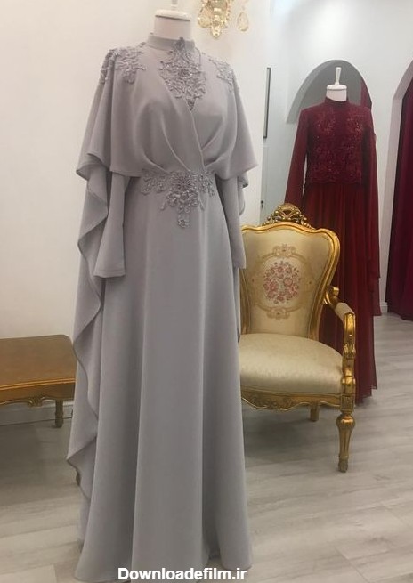 مدل های جدید لباس مجلسی پوشیده و باحجاب - shebreh.com