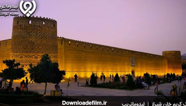 جاذبه‌های-تاریخی-شیراز-در-شب