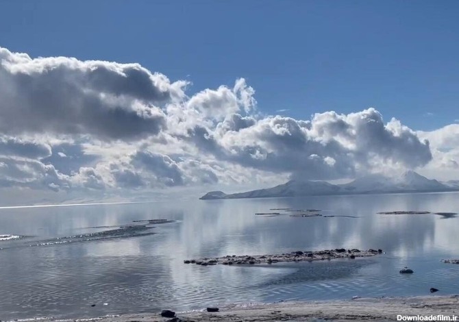 بارش‌های فراگیر دریاچه ارومیه را زنده کرد+عکس