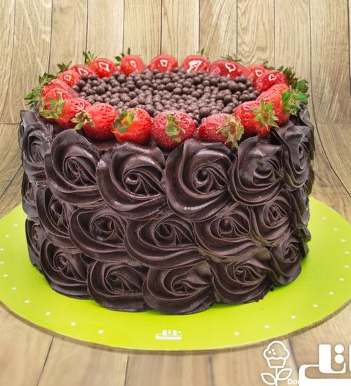 طرز تهیه کیک تولد شکلاتی | قنادی ناتلی