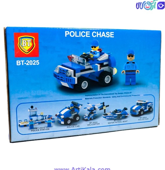 مشخصات، خرید و قیمت لگو ماشین پلیس مدل bt2025 | فروشگاه ...