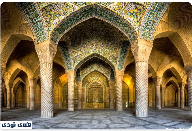 مسجد وکیل از جاذبه های گردشگری شیراز