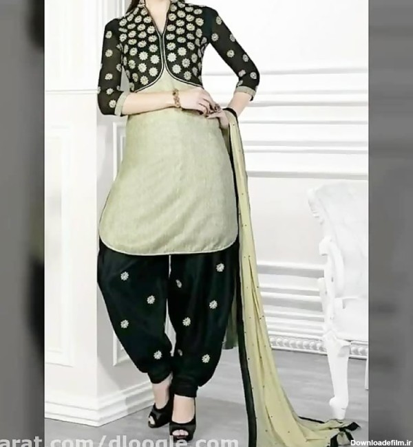 جدیدترین مدل لباس مجلسی پنجابی دخترانه