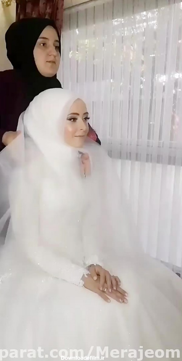 لباس عروس با حجاب