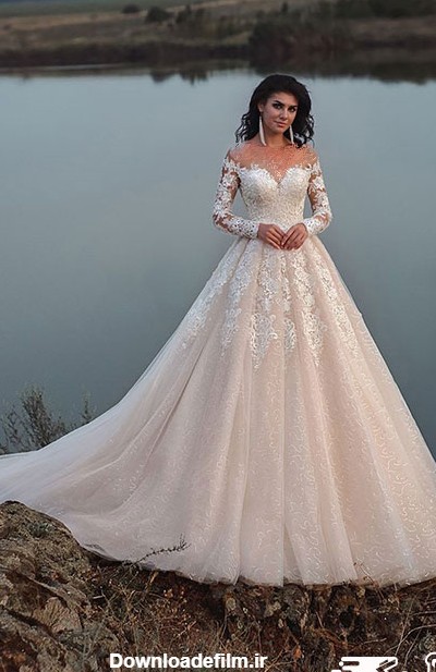 عکس لباس عروس اروپایی