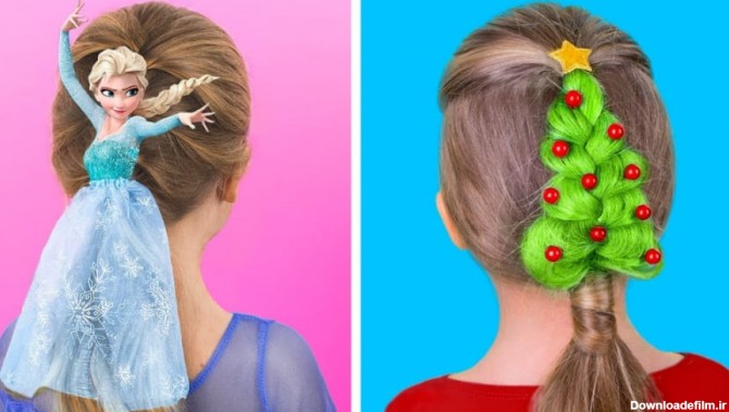 ایده های جدید برای مدل موی دختر بچه ها - بافت مو