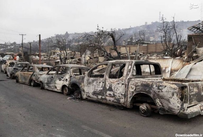 عکس/ آتش سوزی مرگبار در شیلی