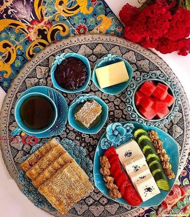 مجموعه تصاویر صبحانه سنتی ایرانی (جدید)