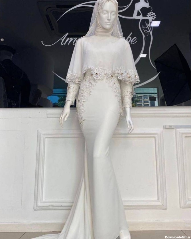 مدل حجابی لباس عروس