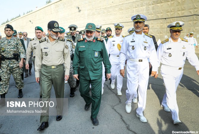 مراسم تکریم و معارفه فرمانده پیشین و جدید نیروی دریایی ارتش (عکس)