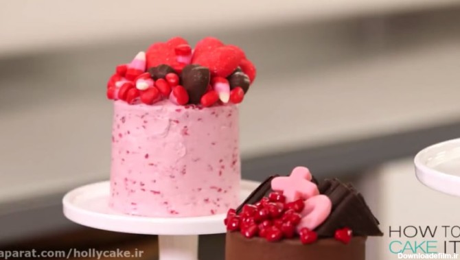 6 مدل تزئین مینی کیک برای ولنتاین