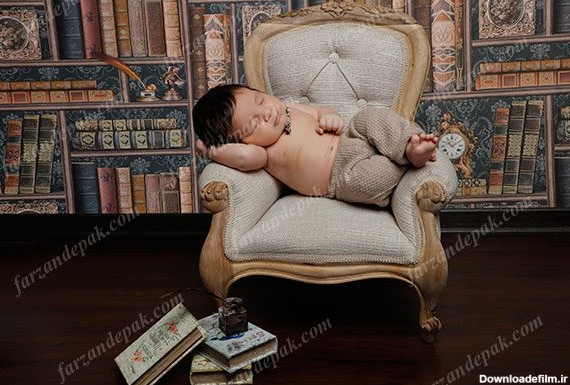 عکس نوزاد 2 ماهه دختر و پسر خشگل و تازه متولد شده در آتلیه نوزاد ...