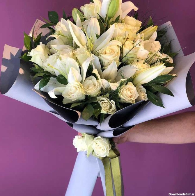 خرید و سفارش آنلاین دسته گل لیلیوم با تخفیف ویژه در گل فروشی ایگل