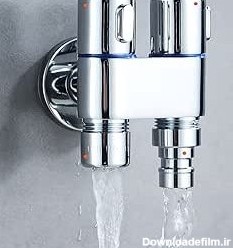 خرید و قیمت شیر آب دو کنترلی VOL - یک شیر ورودی و دو خروجی ...