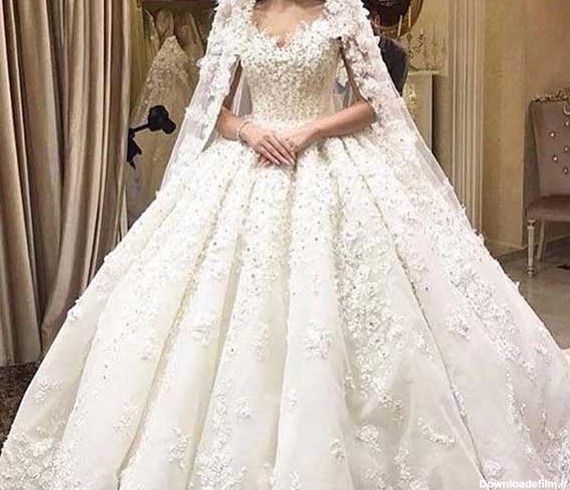 مدل لباس عروس پف دار شیک و جدید