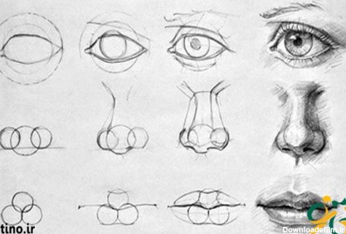 آموزش طراحی چهره | از اصول اولیه تا 8 تکنیک طراحی سریع چهره ...