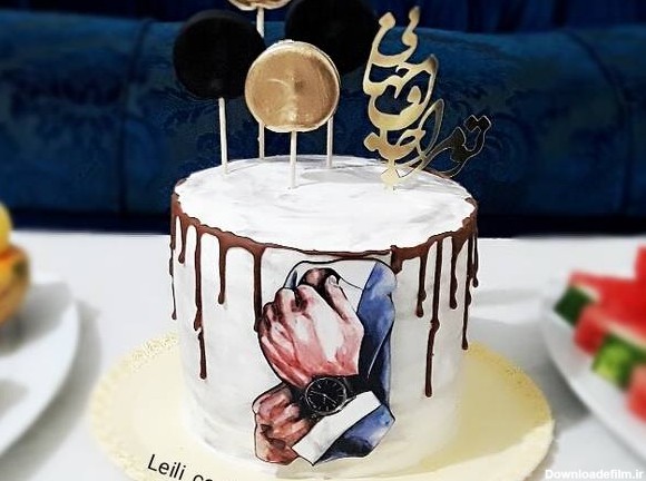 طرز تهیه کیک تولد همسر جان ساده و خوشمزه توسط l_ahmadvand - کوکپد