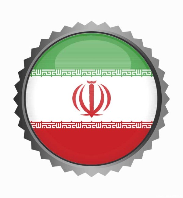 دانلود طرح لایه باز پرچم دایره ایران