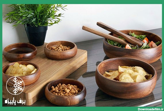 تفاوت ظروف چوبی راش و بامبو| ظروف بامبو بهتر است یا ظروف راش