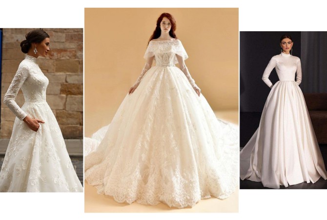۱۵ مدل لباس عروس پرنسسی + آشنایی با پارچه لباس عروس - مجله پارچه ...