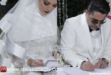 عکس های مراسم ازدواج ژیلا صادقی! مجری کشورمان در لباس عروس | روزنو