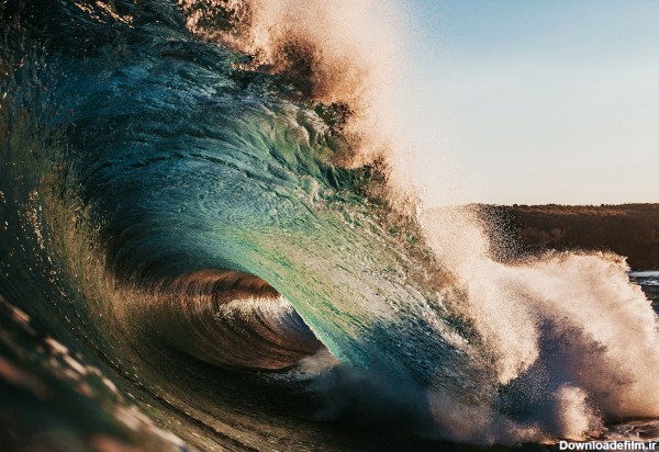 تصاویر زیبا از امواج خروشان دریا‎ +عکس