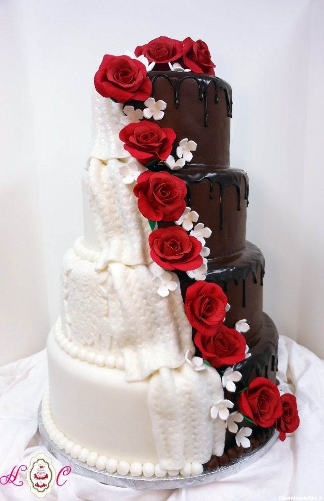 گالری تصاویر کیک عروسی | کیک ساز