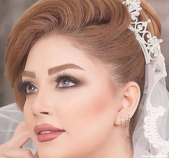 مدل عروس ایرانی با آرایش و موی بسیار شیک و باکلاس - مگسن
