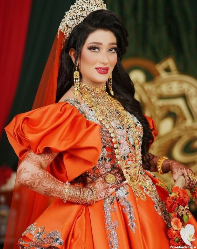 20 مدل لباس حنابندان عروس مجلسی و سنتی | جدیدترین ها در 1401 ...