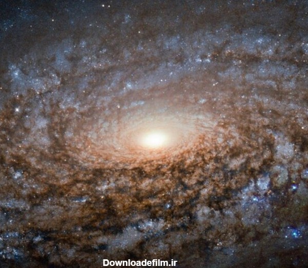 تصویری از یک کهکشان کُرکی - تابناک | TABNAK
