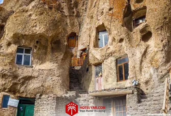 روستای کندوان تبریز، روستای صخره ای جهان