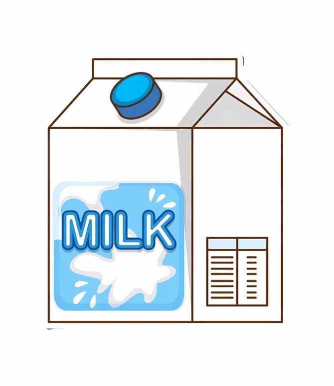 دانلود طرح شیر پاکتی