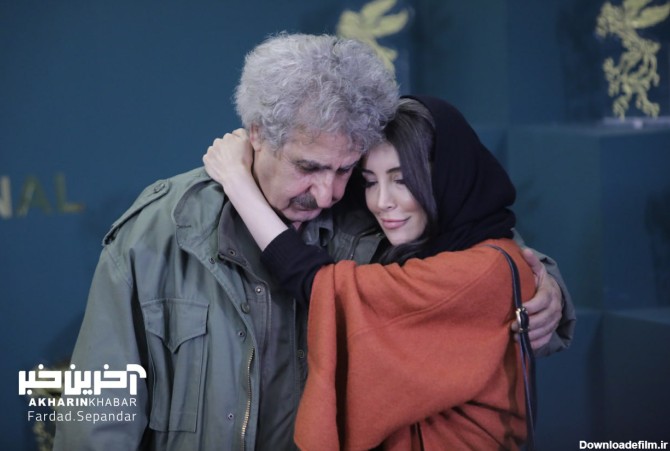 عکس پدر دختری در جشنواره فیلم فجر
