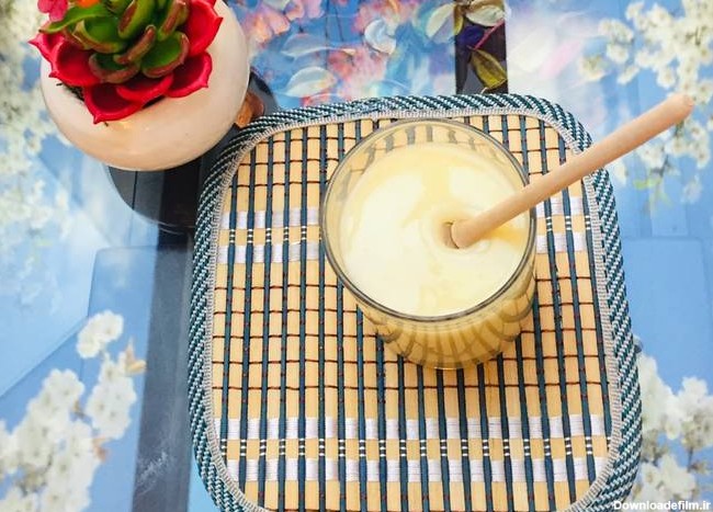 طرز تهیه شیر عسلی خانگی ساده و خوشمزه توسط ❤️ maryam javanpour ...