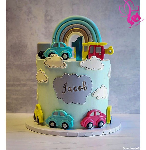عکس کیک تولد ماشین (بچه گانه) | 40 مدل کیک ماشین پسرونه جدید
