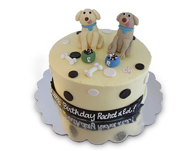کیک تولد بچه گانه سگ های شکمو | کیک آف