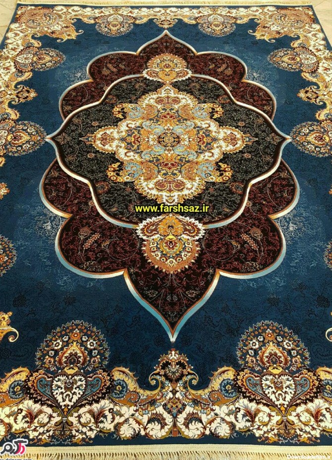زیباترین فرش های کاشان جدید 2017