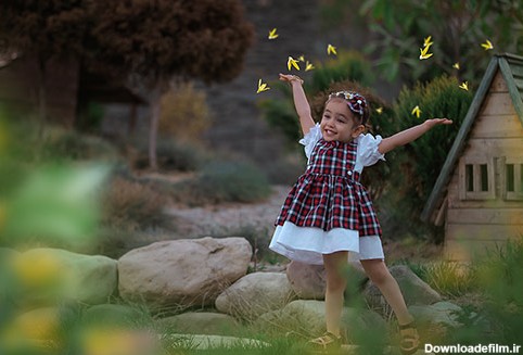 آتلیه کودک در فضای باز و ایده عکاسی کودک در طبیعت در کرج آتلیه ...