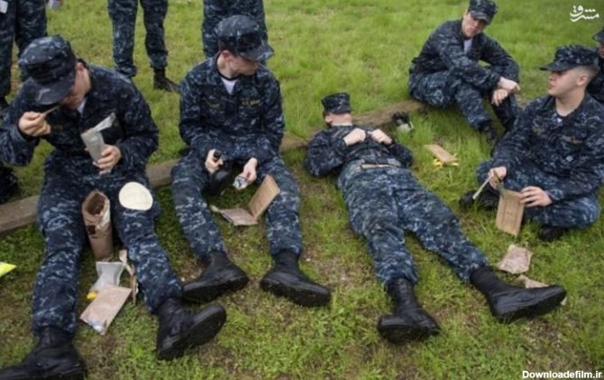 سربازان نیروی دریایی آمریکا بدون سانسور + تصاویر