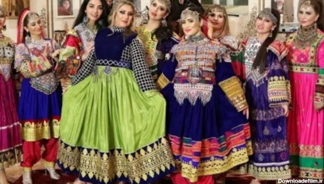 مدل لباس افغانی ساده