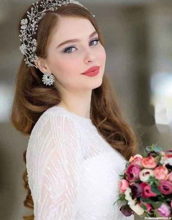 مدل آرایش عروس ساده ایرانی زیبا و جدید و شیک - السن