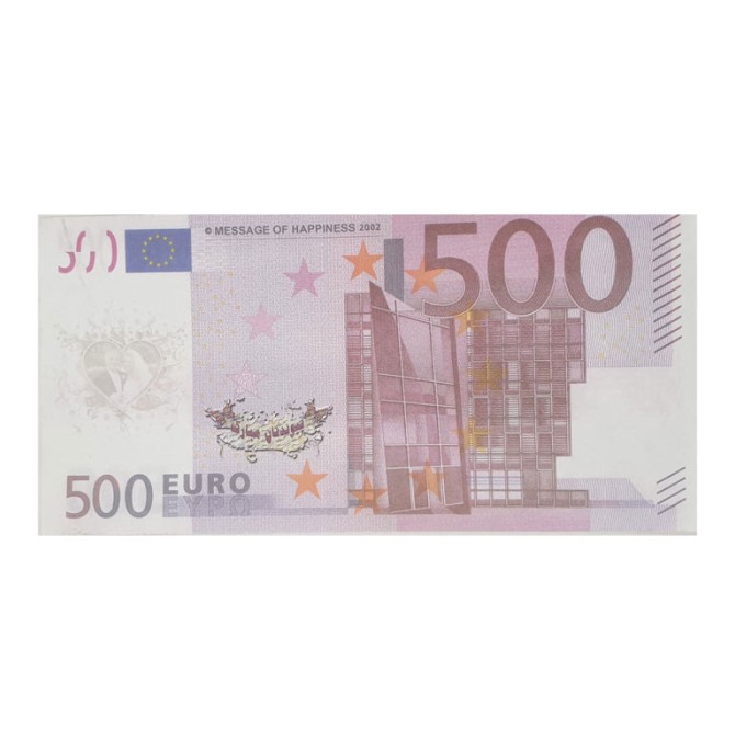 قیمت و خرید اسکناس تزئینی مدل 500 یورو بسته 80 عددی