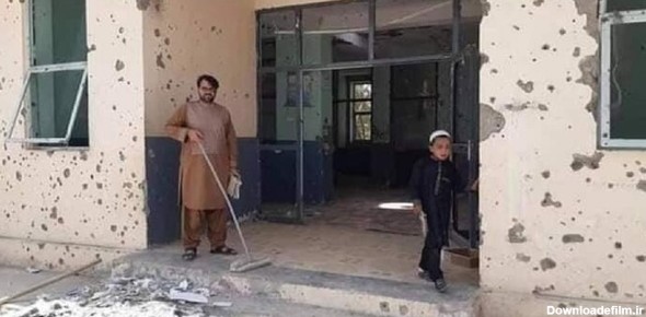 طالبان به یک بیمارستان هم رحم نکرد! + عکس