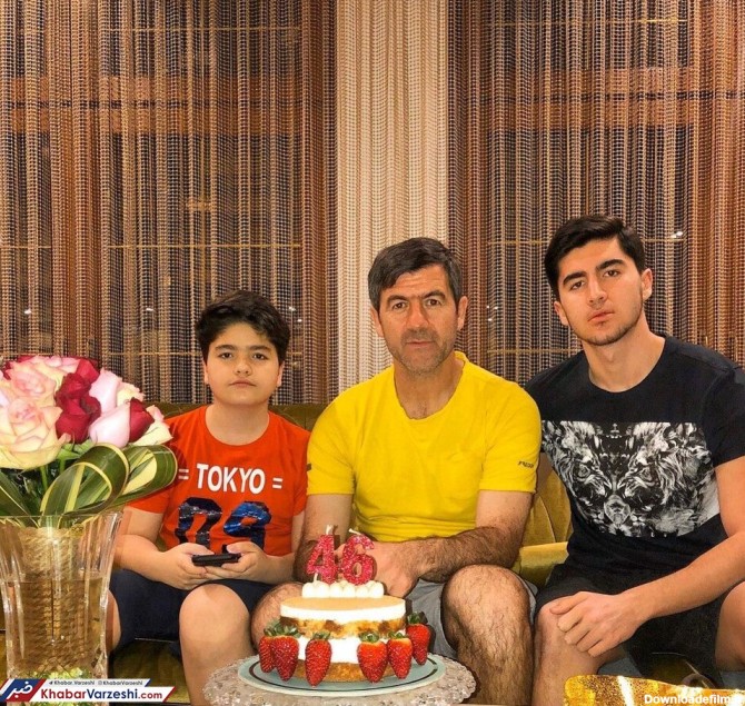 عکس| جشن تولد آقاکریم در کنار خانواده