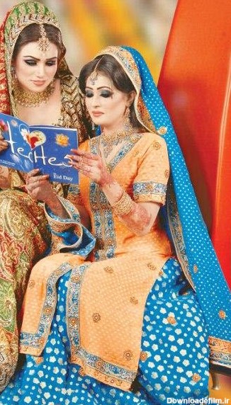 جدیدترین مدل لباس عروس پاکستانی ۲۰۱۶ - مهین فال
